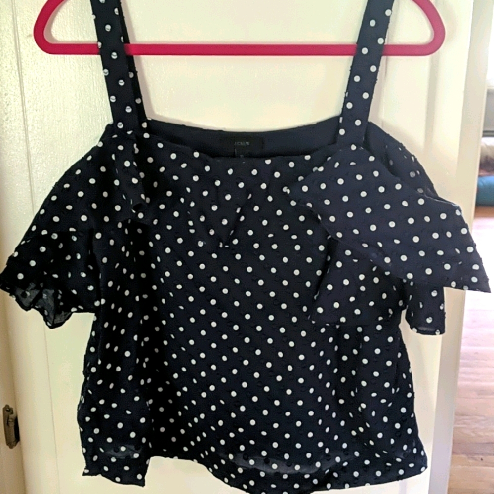 JCrew off shoulder top